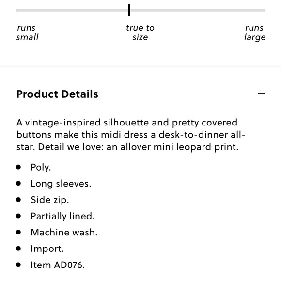 NWT J Crew Dress in Leopard - Picture 3 of 4